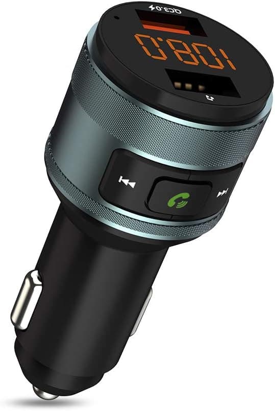 Imagen de ZeaLife Bluetooth FM Transmitter with QC 3.0 car charger en OfertitasTOP