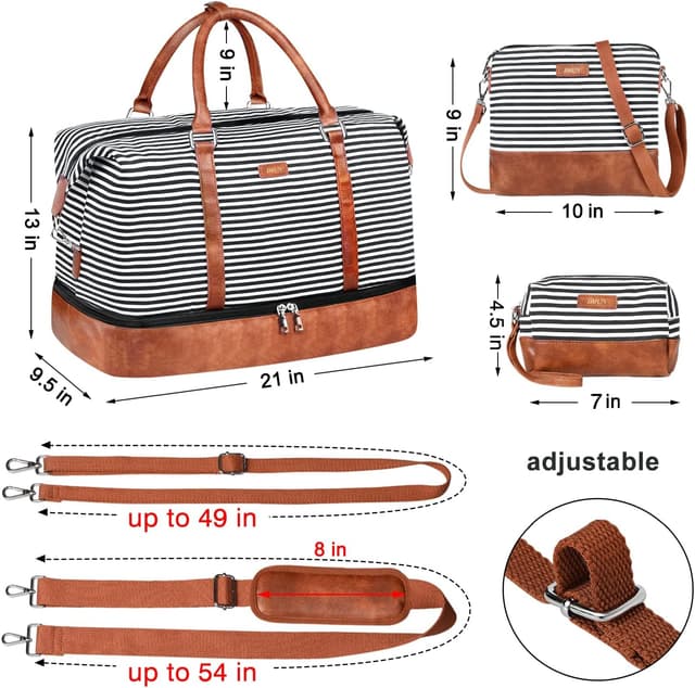 Thumbnail 5 de IBFUN 21" Weekender Travel Bag