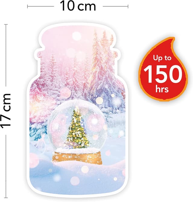 Detalle 2 de Yankee Candle Snow Globe Wonderland tarro grande 150 h 🕯