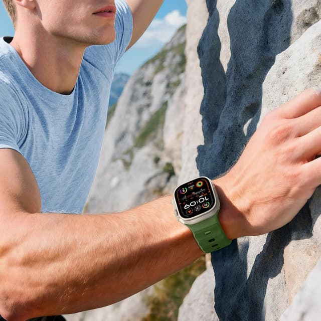 Thumbnail 6 de TiMOVO 6 Pack Sport Strap for Apple Watch Ultra & Series (water-resistant silicone, 27 mm wide)