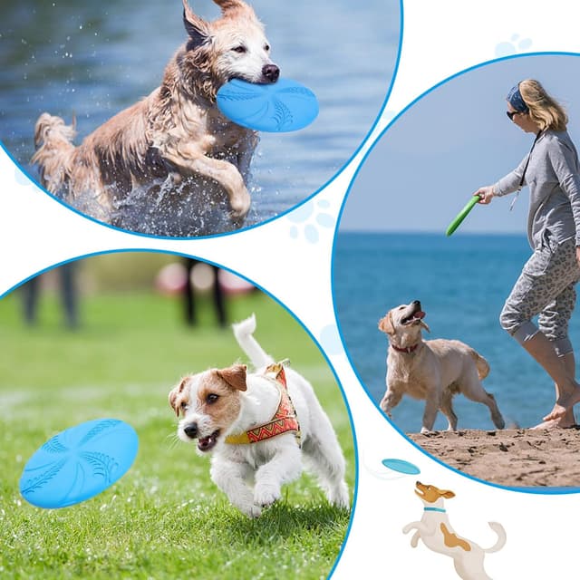 Thumbnail 6 de Nobleza Frisbee per cani 20 cm confezione da 2 🐕