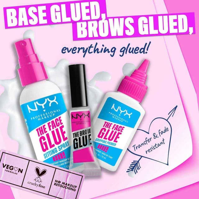 Thumbnail 5 de NYX Professional Makeup The Face Glue — Spray fixateur 60 ml 💄