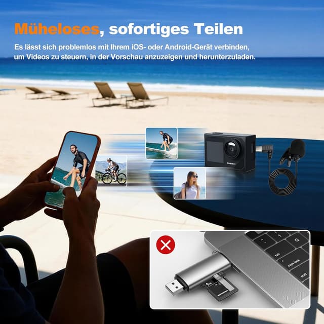 Thumbnail 6 de SVBONY SVGo2 Unterwasserkamera 30m