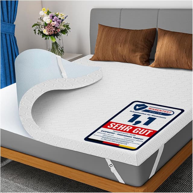 Detalle de DOPEDIO Memory Foam Topper 7,5 cm 180x200