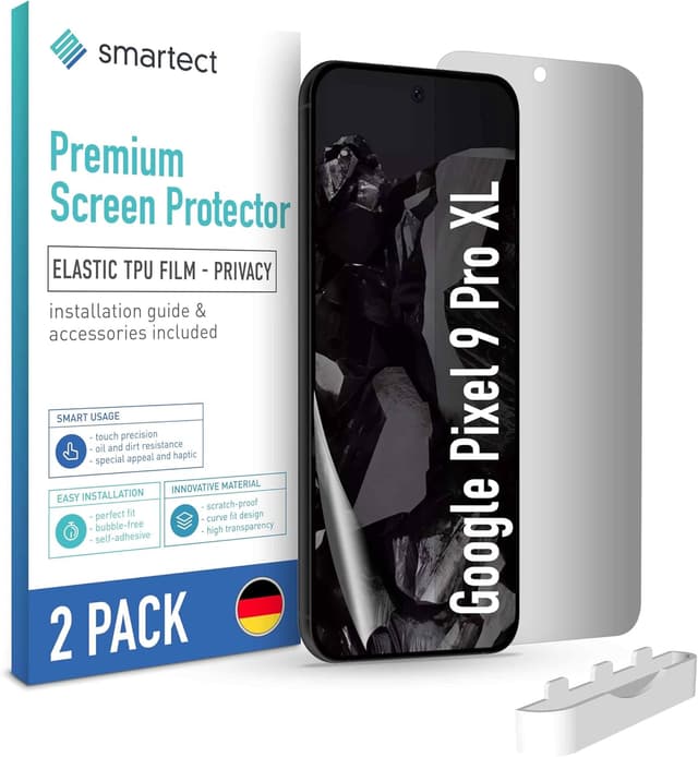 Detalle de Smartect TPU privacy per Pixel 9 Pro XL, 2 pezzi