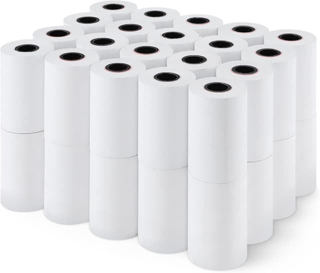 Thumbnail 5 de Amazon Basics Thermal Paper Receipt Rolls 57×40 mm 20-pack 🧾