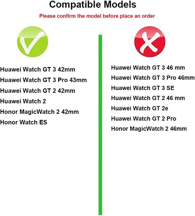 Thumbnail 1 de Huawei Watch GT 2/GT 3 replacement 20mm silicone strap
