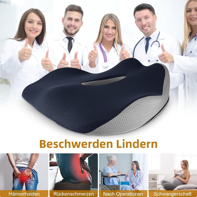 Thumbnail 3 de Fwiull Cuscino Sedile in memory foam per ufficio e auto