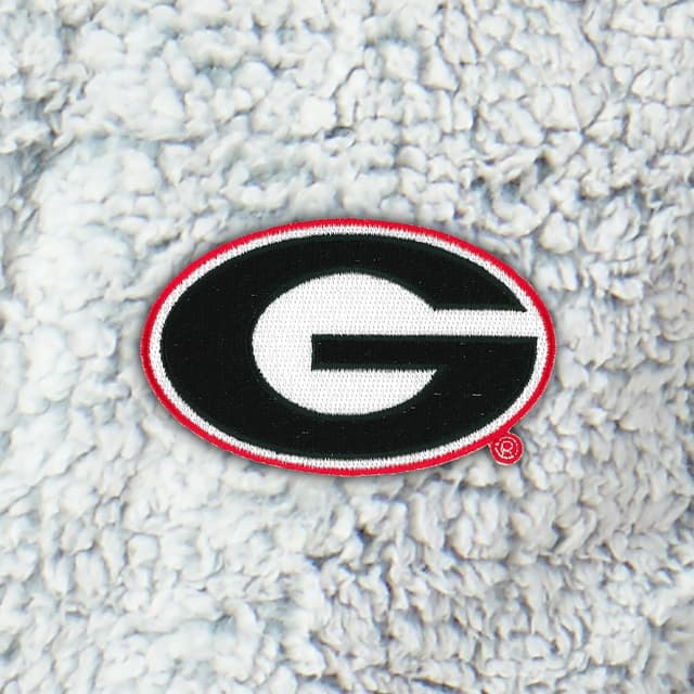 Detalle 2 de Northwest NCAA Sherpa Bath Robe (Large/X-Large) with Embroidered Logo