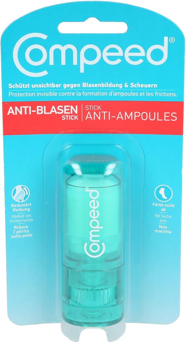 Detalle de Compeed Anti-Blasen Stick – schützt diskret vor Blasenbildung und Scheuern, 1 Stick (8 ml)