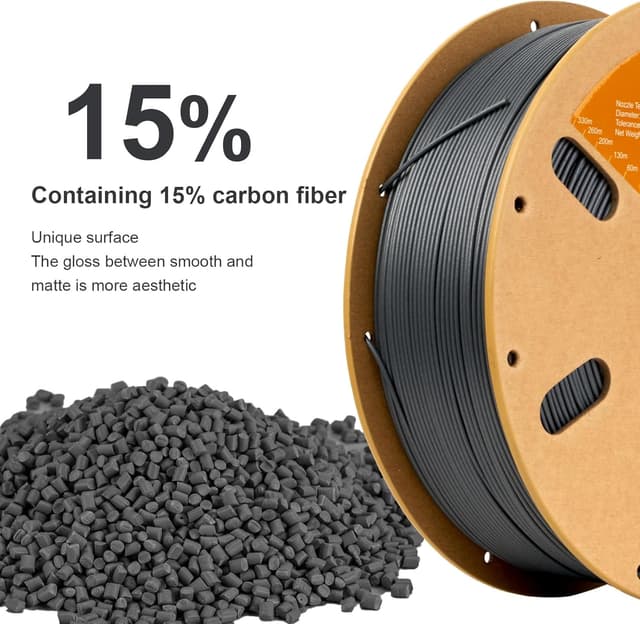 Thumbnail 3 de ERYONE PETG Carbon Fiber 1,75 mm 1 kg filamenta per stampante 3D 🖨