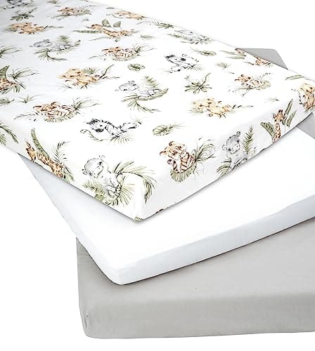 Detalle 2 de Medi Partners Sabana Bajera 60x120 para Cuna Algodón