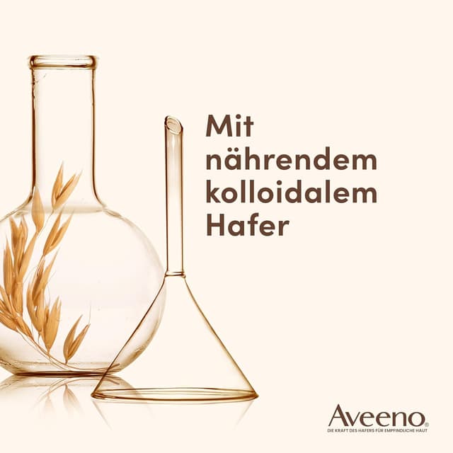 Detalle de Aveeno Daily Moisturising Bodylotion mit 48h Feuchtigkeit, parfümfrei – 300 ml