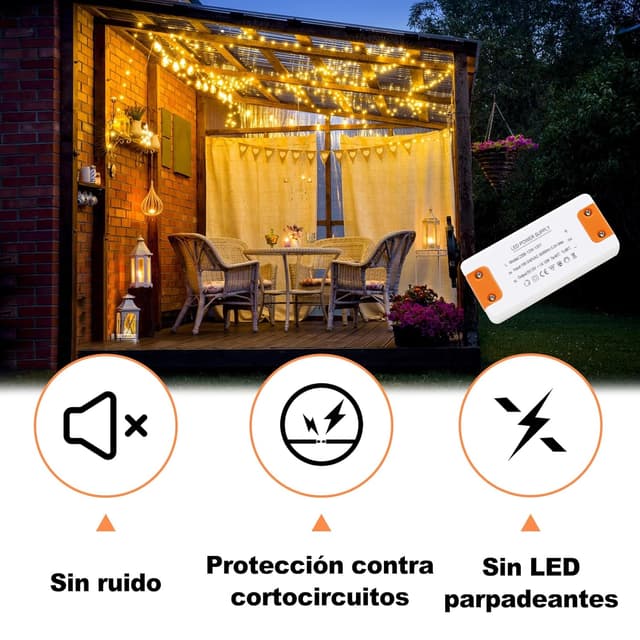 Thumbnail 4 de ZAKVOP Transformador 12V 12W para LED 🔌