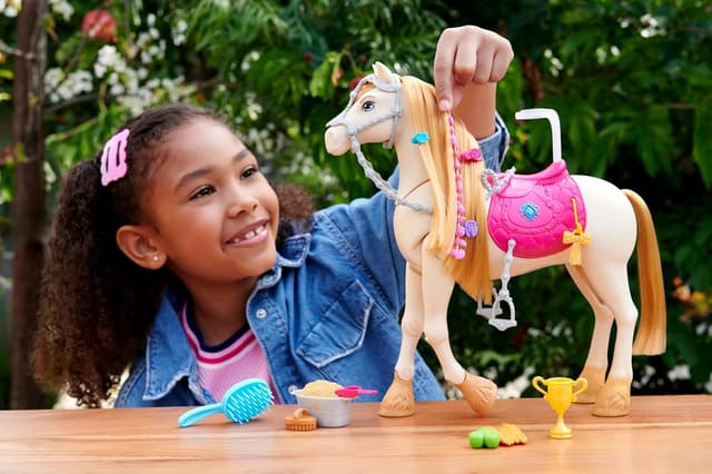 Detalle 2 de Barbie Horse HXJ42 with sounds
