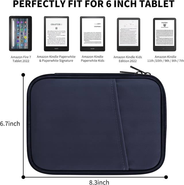 Detalle 2 de HoYiXi Universal Sleeve Hülle 7 Zoll Kindle