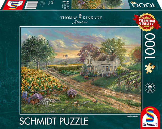 Detalle de Schmidt Spiele Puzzle Thomas Kinkade 1000 Teile