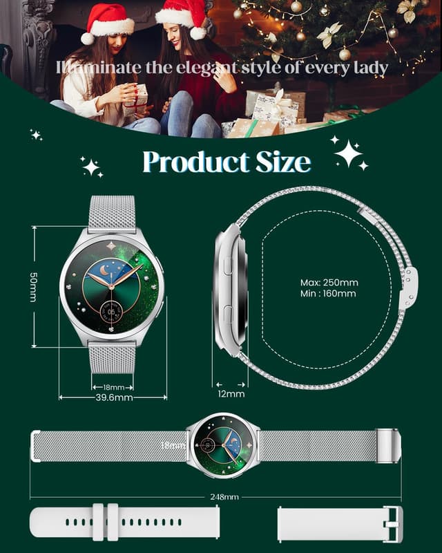 Thumbnail 6 de Smart Watch Women Smartwatch Sport