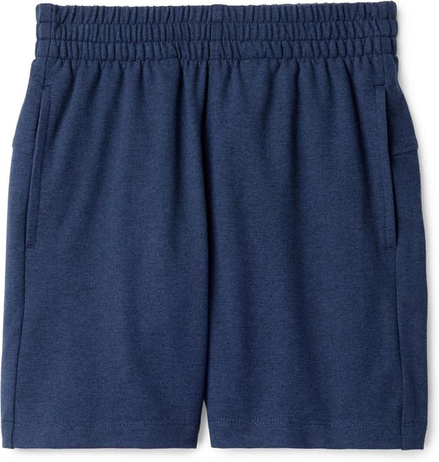 Detalle 2 de Amazon Essentials Boys’ Athletic Regular Fit Active Casual Shorts with Pockets (Soft Performance) — Two-Pack