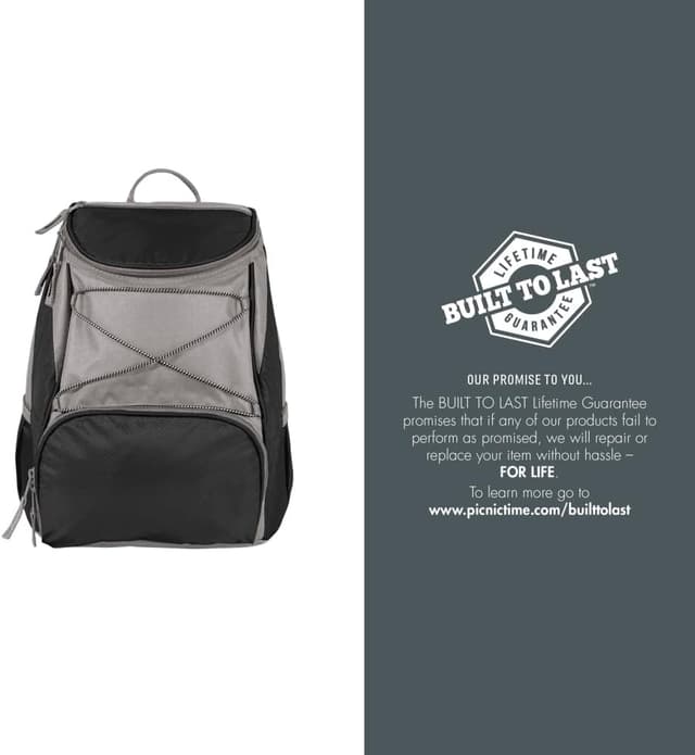 Thumbnail 6 de Picnic Time NCAA PTX Backpack Cooler — soft-sided insulated cooler bag for tailgates, day hikes, and beach days