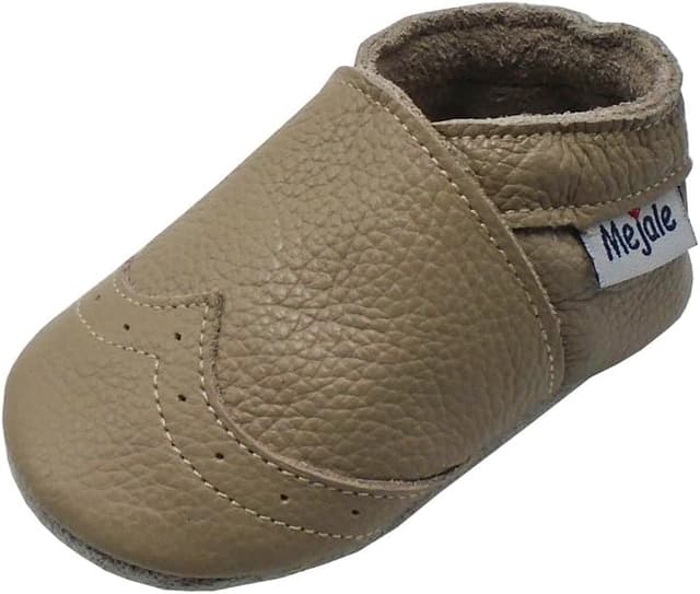 Thumbnail 6 de Mejale Weiche Sohle Leder Babyschuhe – Lauflernschuhe & Krabbelschuhe für drinnen