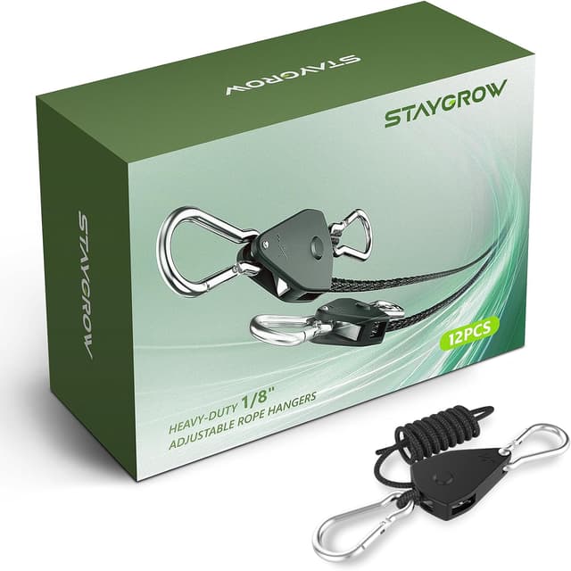 Imagen de STAYGROW 12-Pack Adjustable Rope Hanger en OfertitasTOP