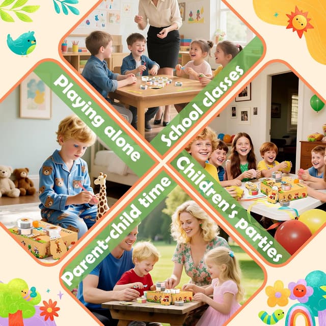 Thumbnail 6 de Air Dry Clay Kit 12-Box Modeling Set 🎨