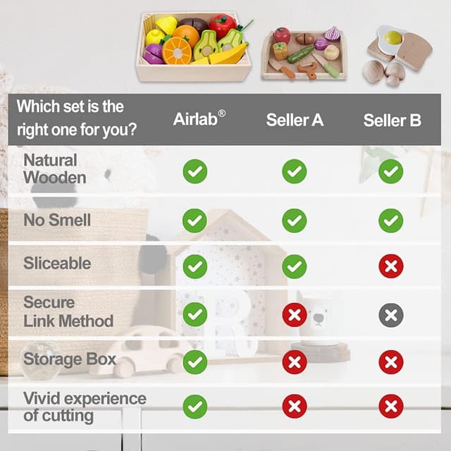 Thumbnail 4 de Airlab Jouet éducatif 14 pièces 🍎