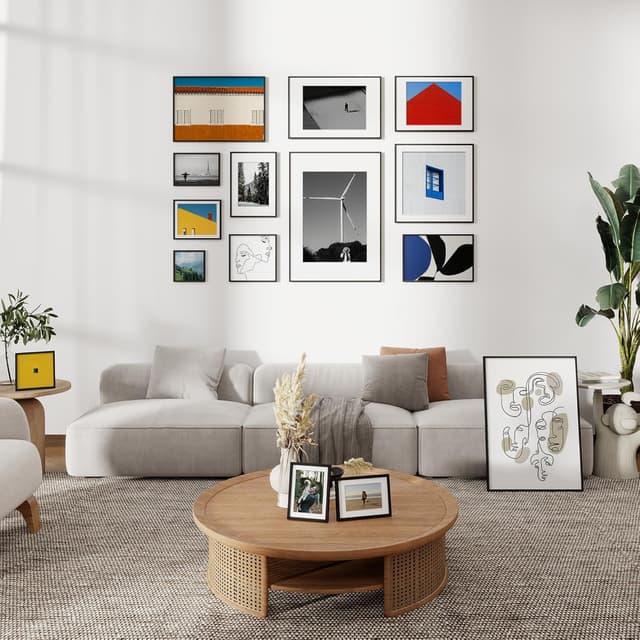 Detalle de 12x18 Aluminium picture frame, 31x46 cm