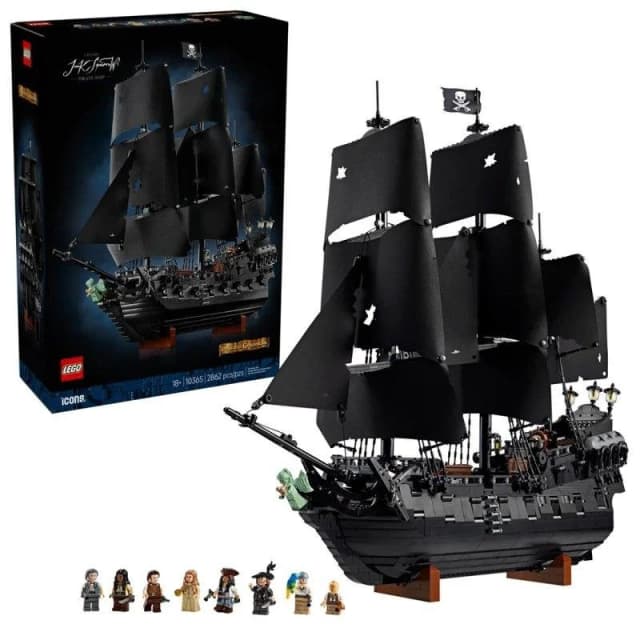 Detalle de LEGO Icons 10365 Barco Pirata 2862 piezas