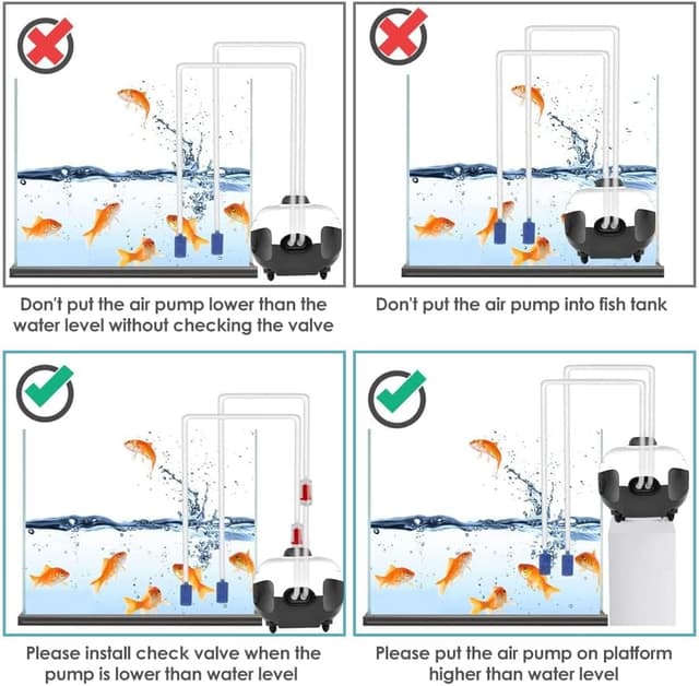 Thumbnail 5 de Eyein Adjustable Air Pump 4W for 400L aquarium 🐠
