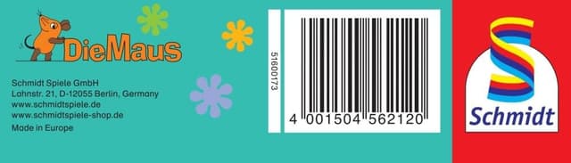 Detalle 2 de Schmidt Spiele 56212 Die Maus „Gute Freunde“ Kinderpuzzle (3×24 Teile), Blau