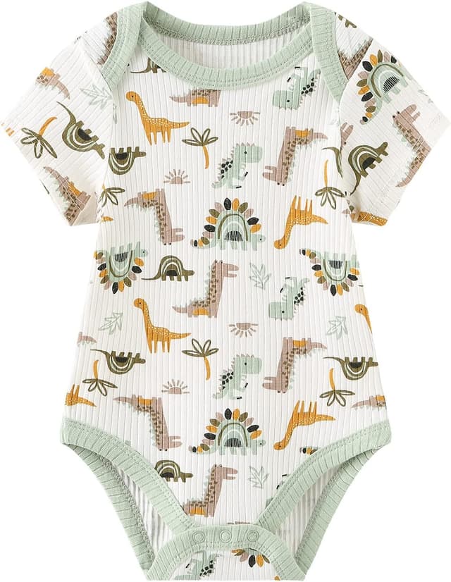 Detalle 1 de Chamie baby bodysuit vest 5-pack 0-12 months