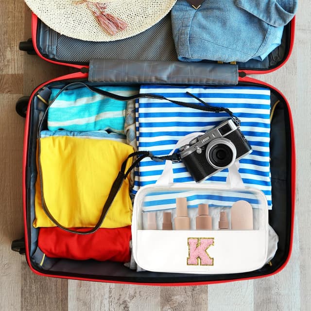 Detalle 2 de Bliceon makeup bag T letter, 26 x 16 x 7cm