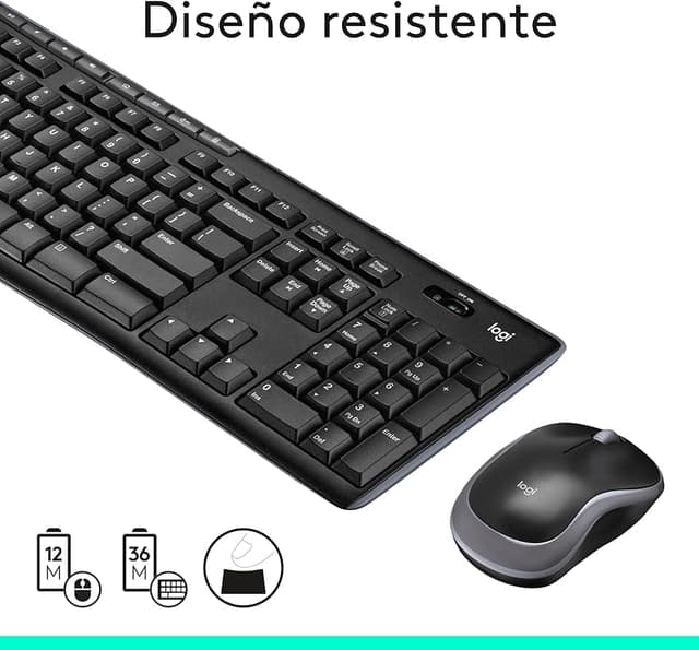 Thumbnail 6 de Logitech MK270 Combo teclado y ratón inalámbrico 2 años