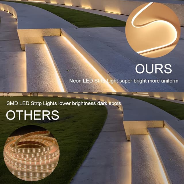 Detalle de KSIBNW Neon LED Strip Light 30m