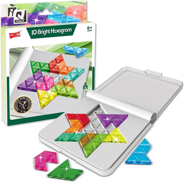 Imagen de Tangram Puzzle six-pointed star 1-piece set 🧩 en OfertitasTOP