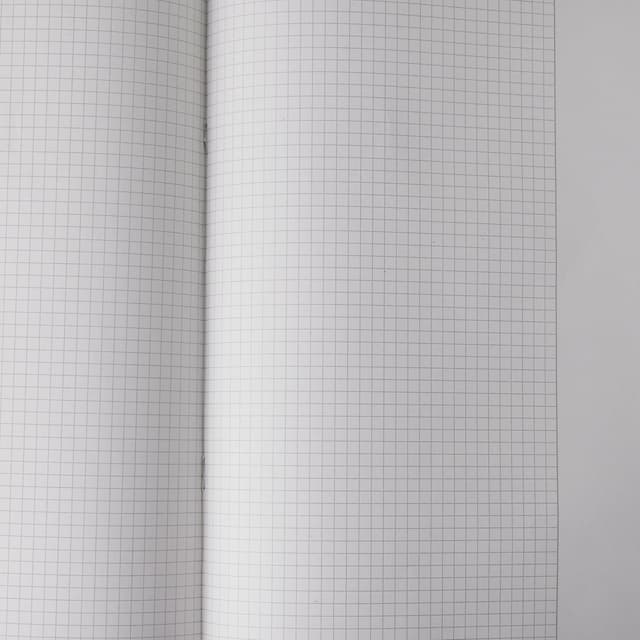 Detalle 1 de Landré Heft Recycling A4 – Lineatur 26 kariert mit weißem Rand, 16 Blatt