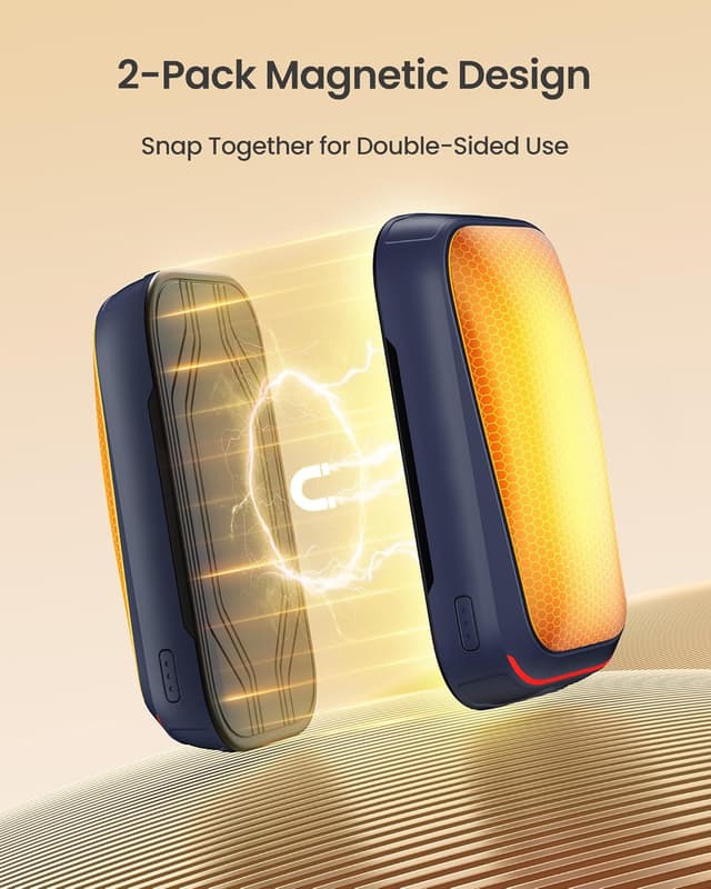 Detalle de Gaiatop Magnetic hand warmers 2-pack