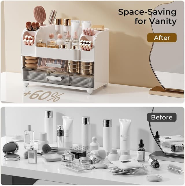 Thumbnail 5 de Makeup Organizer with 2 Large Drawers 13.4L