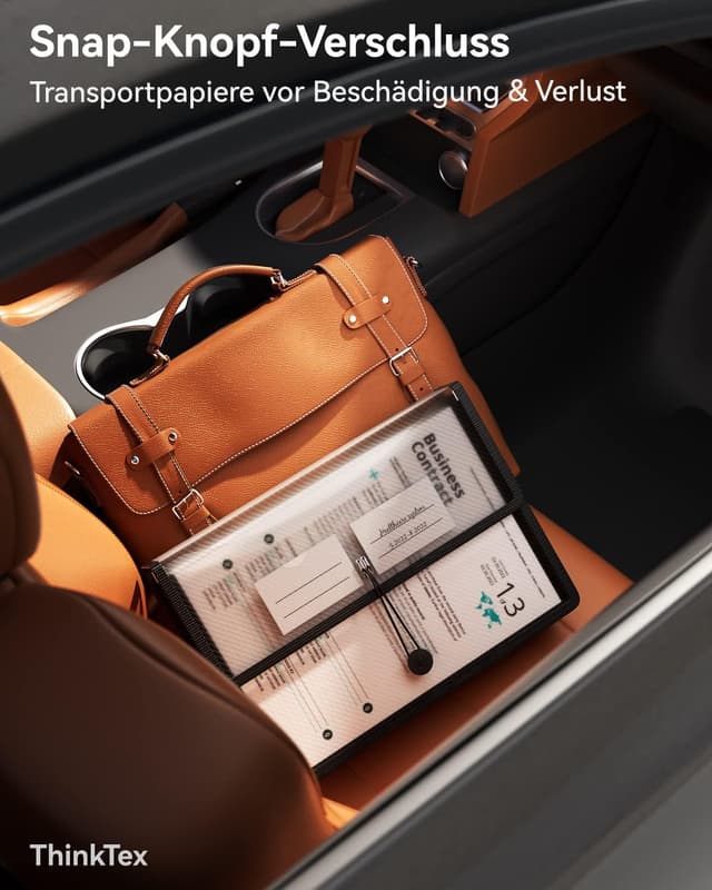 Thumbnail 6 de ThinkTex A4 Kunststoff-Aktenordner 3 Stück