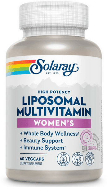 Detalle de Solaray Liposomal Multivitamin Mujeres, 60 cápsulas