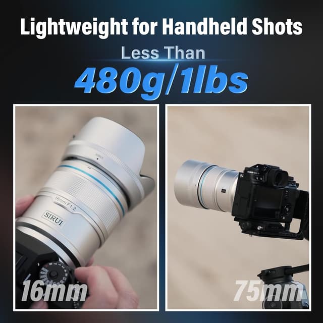 Thumbnail 4 de SIRUI Sniper Set Obiettivi 16mm e 75mm F1.2