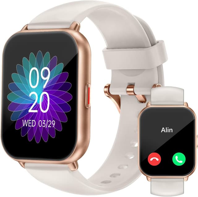 Imagen de RUIMEN Smartwatch mit Telefonfunktion – SpO2, Schlafmonitor, 256 MB en OfertitasTOP