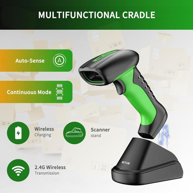 Thumbnail 2 de NETUM 2D‑RD1950 Escáner de códigos 2D industrial