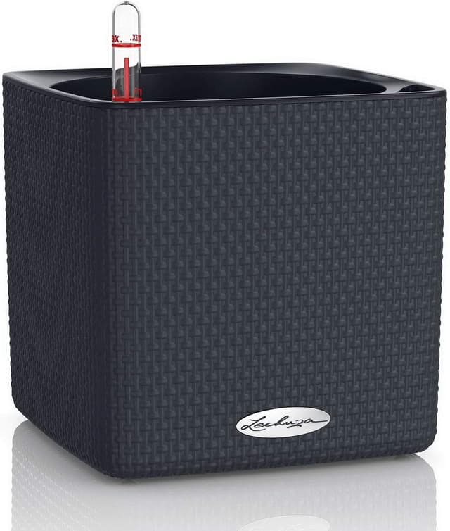 Detalle de LECHUZA Cube Color 16 schiefergrau