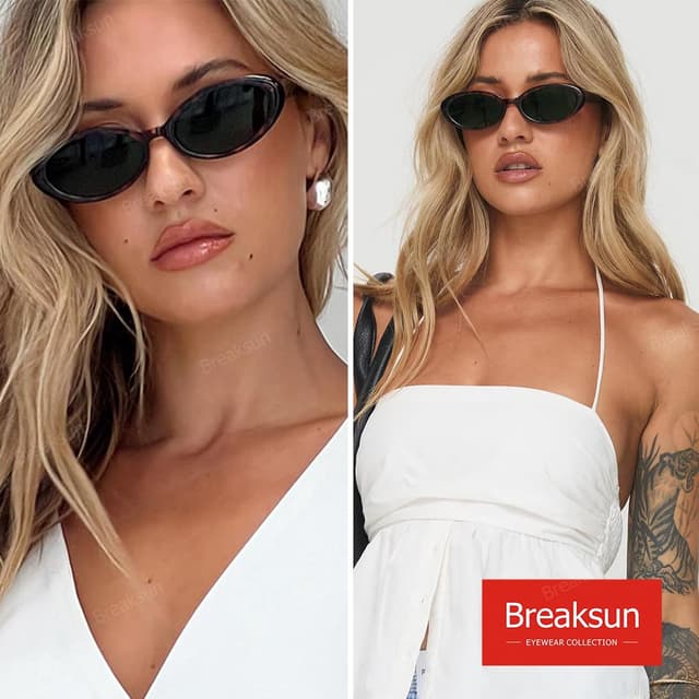 Thumbnail 2 de Breaksun Retro Oval Sunglasses