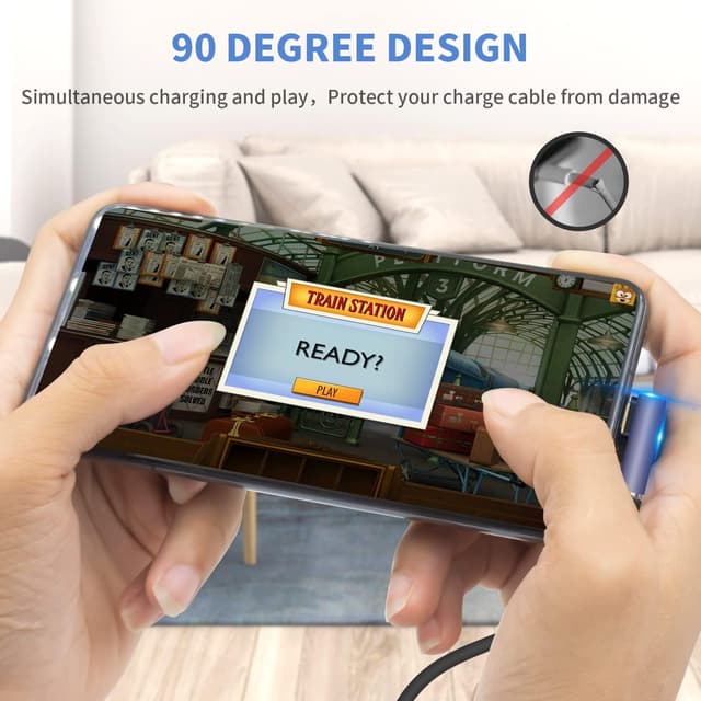 Detalle 1 de Duttek Adaptateur USB‑C 40 Gbps coudé 90° : charge 100 W et vidéo 8K@60 Hz