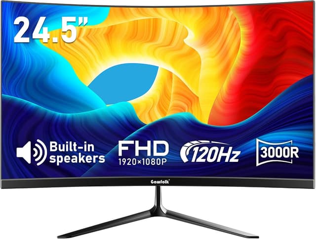 Detalle de 24,5 Zoll Curved Gaming Monitor 120 Hz