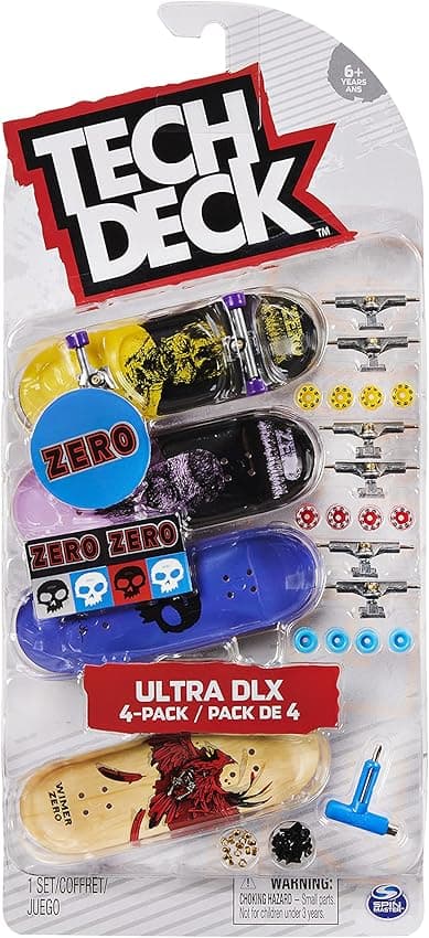 Imagen de Tech Deck Finger Skate Pack 4, 96 mm en OfertitasTOP